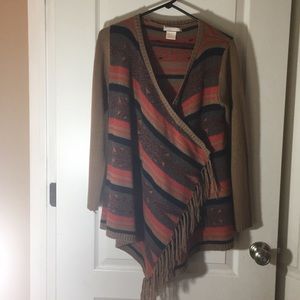 Bohemian Wrap Sweater